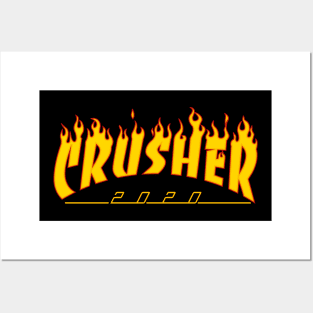 Crusher Posters and Art